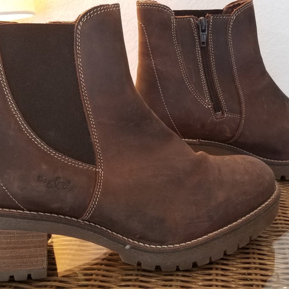 Leather Boots Bos. & Co.